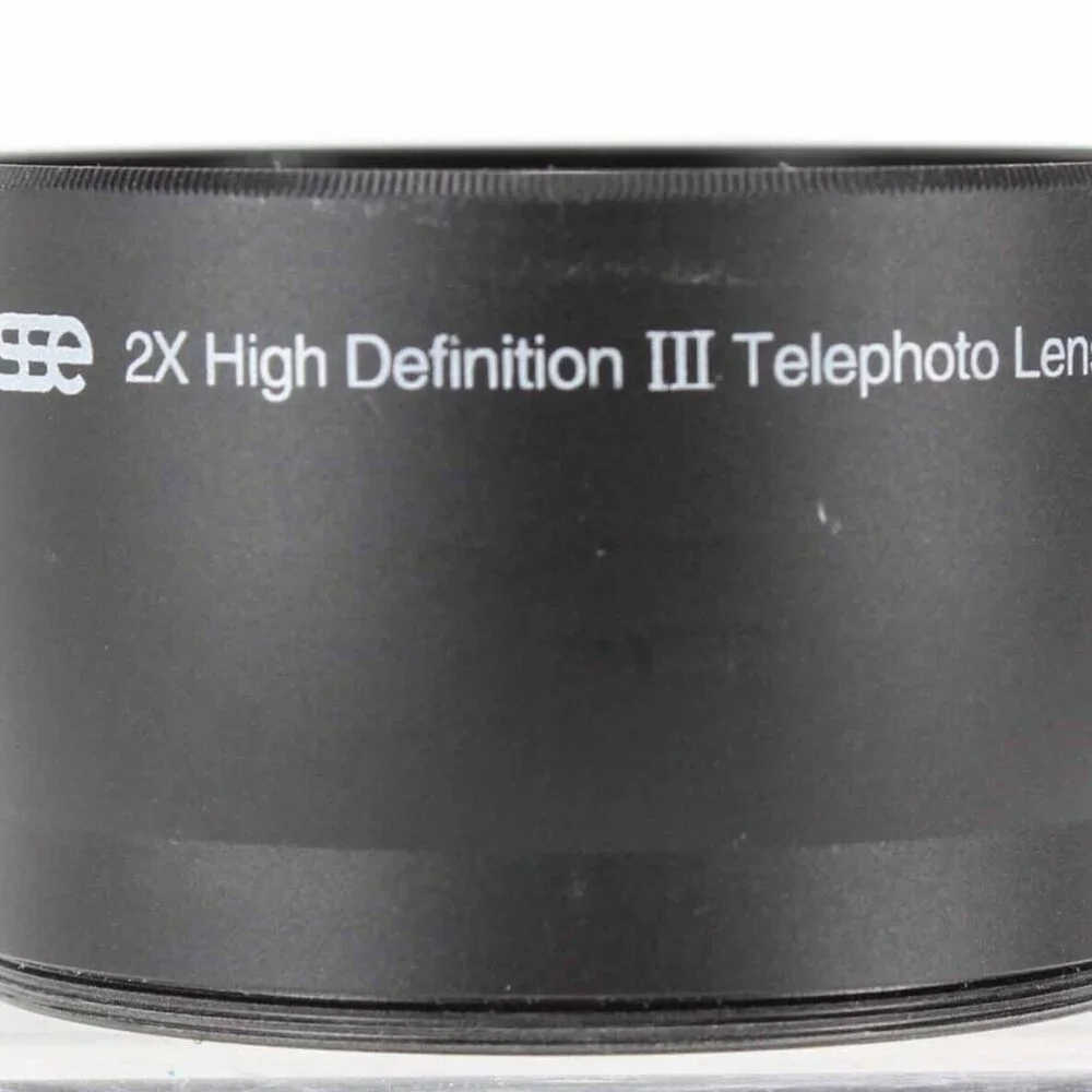 SSE 2X High Definition III Telephoto Lens w Caps